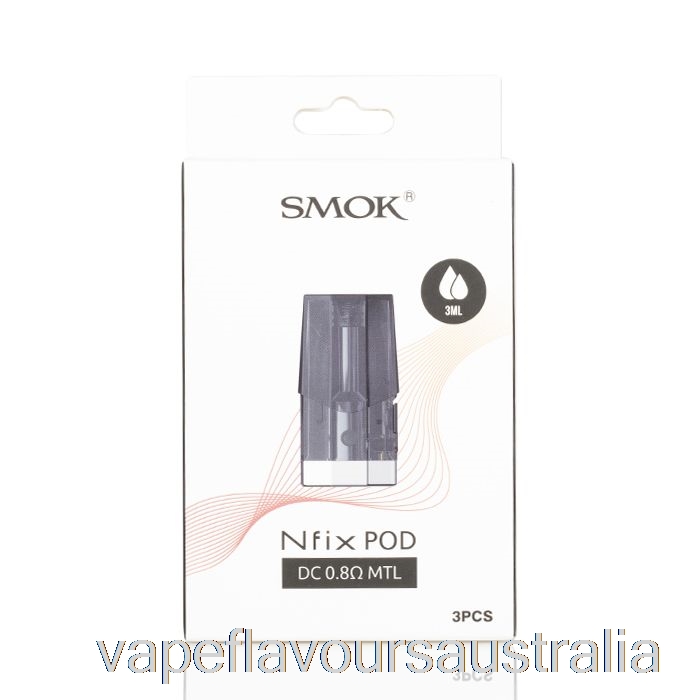 Vape Flavours Australia SMOK NFIX Replacement Pods 0.8ohm MESH Pods